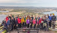 Group photo at the viewpoint :)