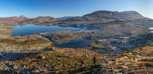 A wider image of the pretty view - and if you have a keen eye you might be able to spot the cabin :D