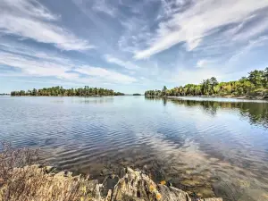 Charming Stop Island Cabin w/ Boat Dock & Beach!