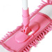 Telescopic Microfiber Chenille pink mop