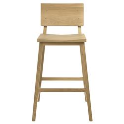 Ethnicraft N Oak Counter Stool