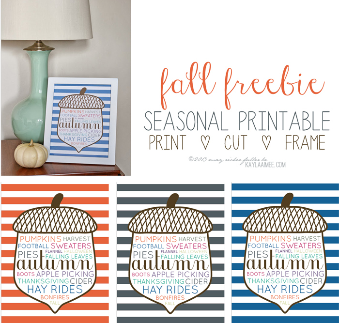 Fall Word Art Free Printable, Autumn Word Art Free Printable