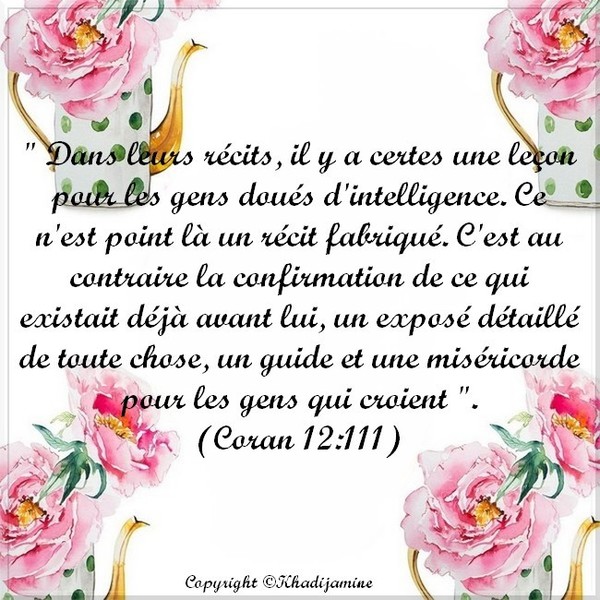 Exégèse de la sourate 12 du verset 111