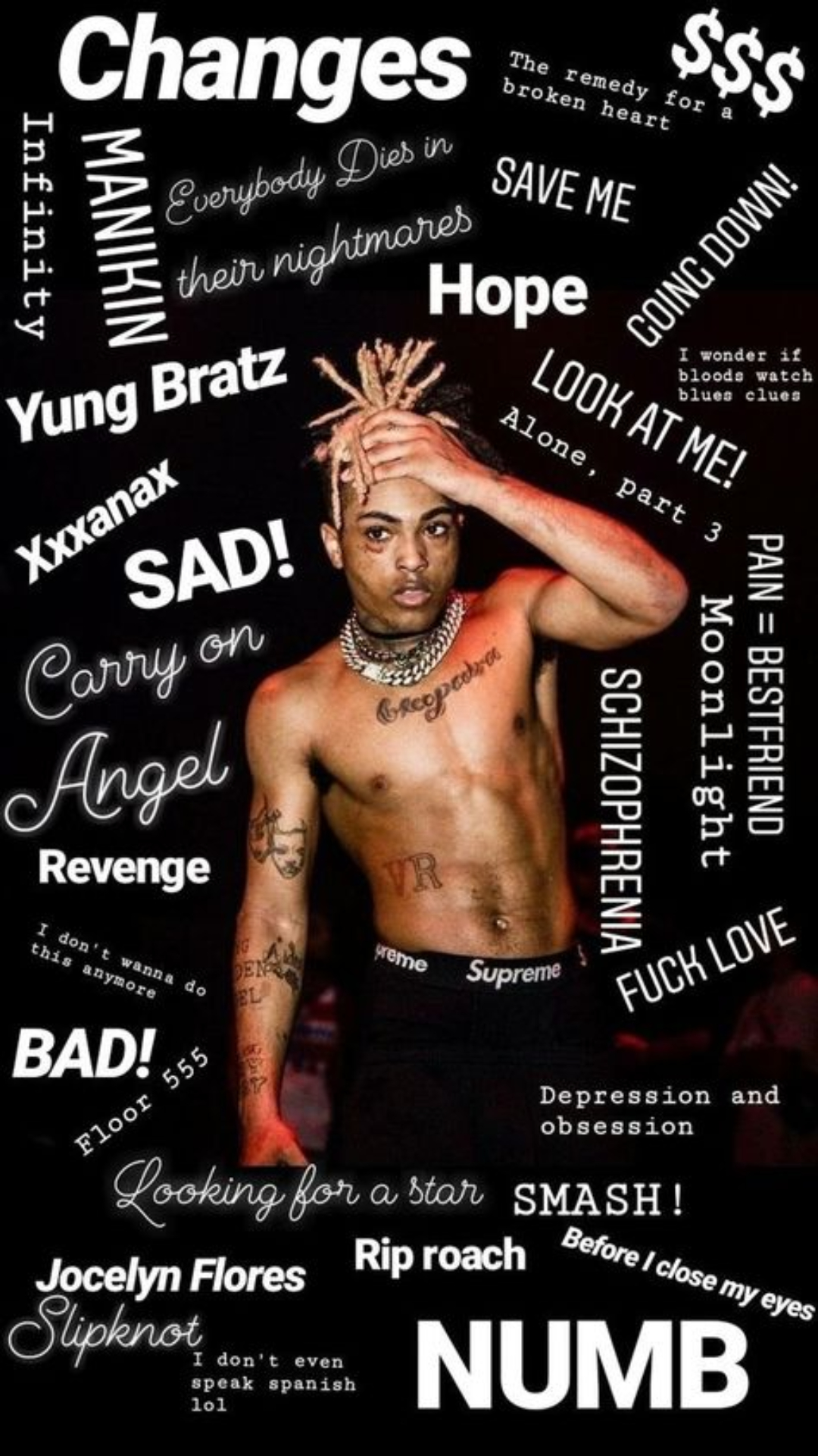 XXXTentacion iPhone Wallpaper HD