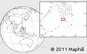 Blank Location Map of Calamba