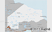 Gray 3D Map of Kenora