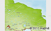 Physical 3D Map of Kenora