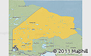 Savanna Style 3D Map of Kenora