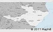 Gray 3D Map of Cuttack