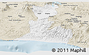 Classic Style Panoramic Map of Kab. Cianjur