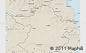 Shaded Relief Map of Meath