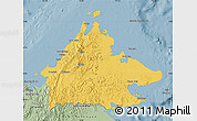 Savanna Style Map of Sabah