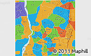 Political 3D Map of Anambra