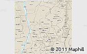 Shaded Relief 3D Map of Anambra