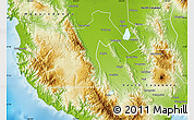 Physical Map of Sultan Kudarat