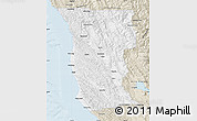 Classic Style Map of Mendocino County