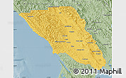 Savanna Style Map of Sonoma County