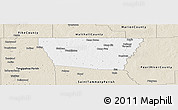 Classic Style Panoramic Map of Washington Parish