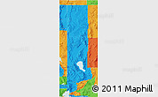 Political 3D Map of Washoe County