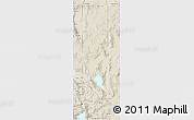 Shaded Relief 3D Map of Washoe County