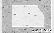 Gray Map of Harper County