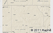 Shaded Relief Map of Harper County