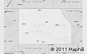 Silver Style Map of Harper County