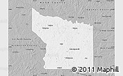 Gray Map of Smith County