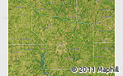 Satellite Map of Smith County