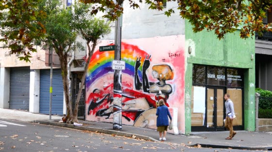 Accommodation in Surry Hills, one of Sydney's hipster areas