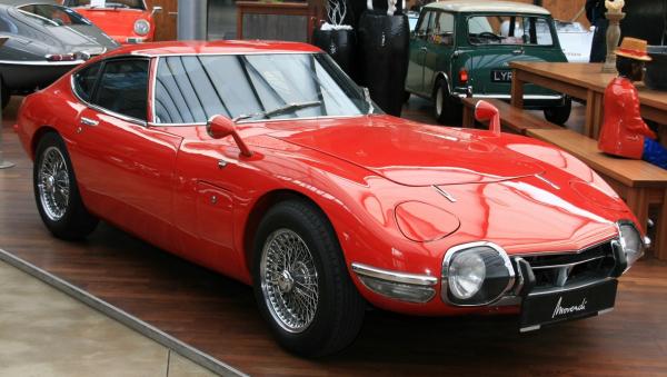 The first Japanese supercar, Toyota 2000 GT