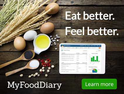 Eat better. Feel better. MyFoodDiary