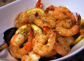 Lemon Butter Shrimp