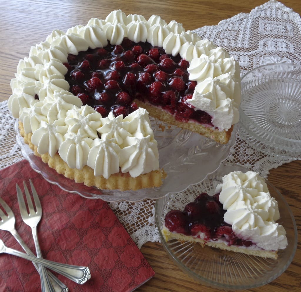 Raspberry Torte from My Kitchen Wand