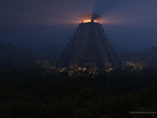  TEMPLE MAYA ( CIVILISATION )