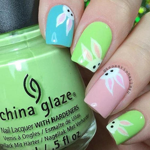 easter-nails-with-rabbits