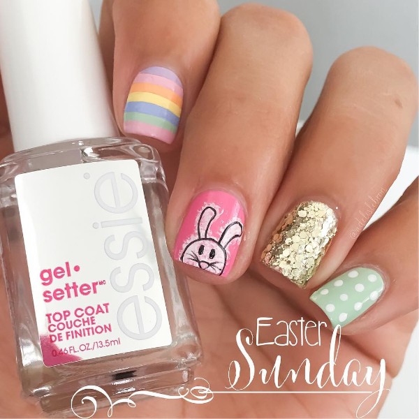 easter-nail-art-with-bunny