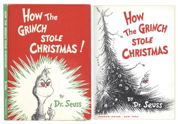 Dr. Seuss ''How The Grinch Stole Christmas!'' 1st Edition