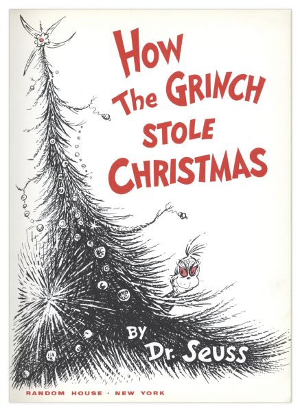 Dr. Seuss ''How The Grinch Stole Christmas!'' 1st Edition