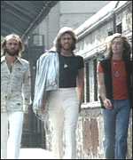 The Bee Gees sing Stayin' Alive