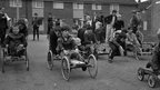 Go karting on the Gurnos estate