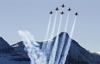 Swiss Air Force holds annual shooting in Swiss mountains