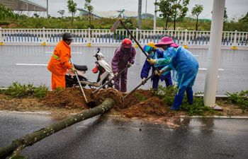 Typhoon Khanun makes landfall in south China