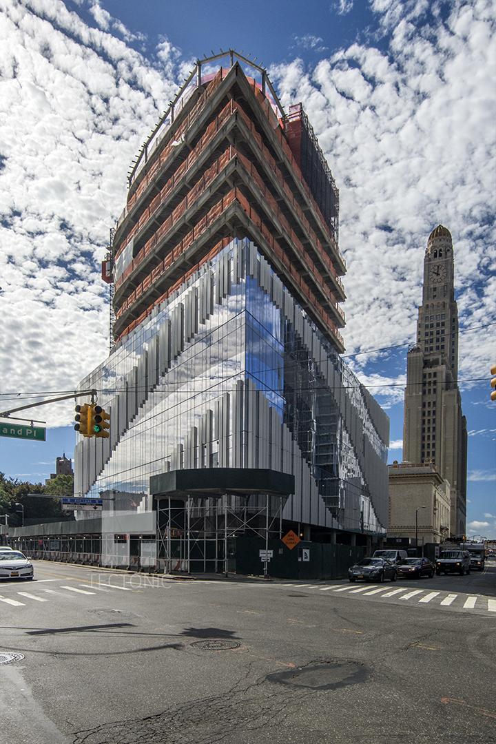 A corner shot of 620 Fulton Street, by Tectonic