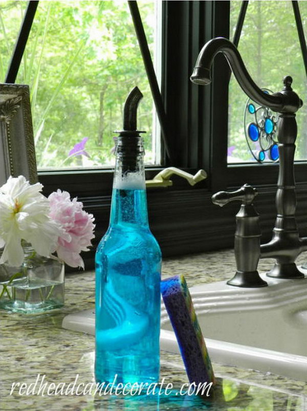 Beer Bottle Soap Dispenser 