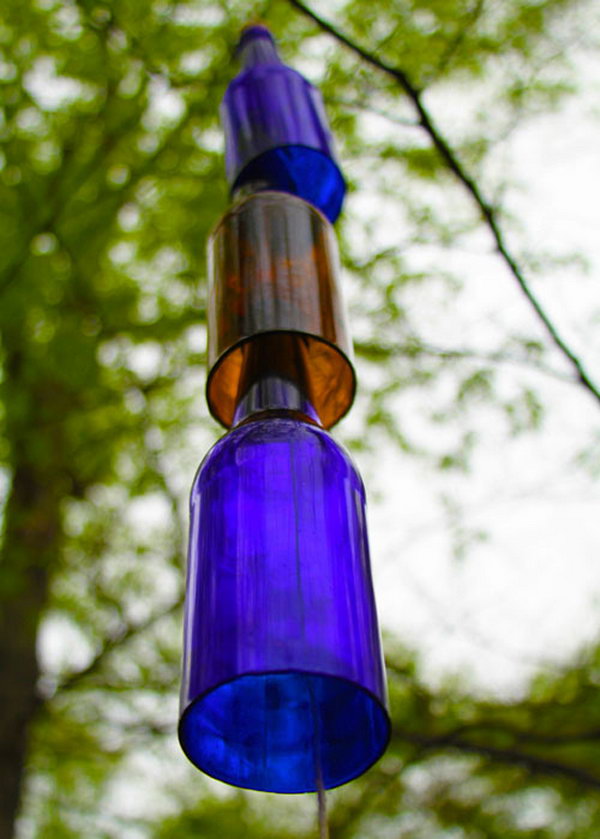 DIY Beer Bottle Wind Chime 