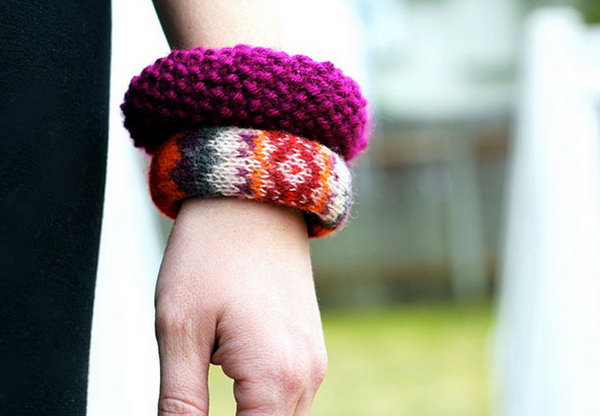 Sweater Bangles 