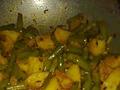 Aloo beans sabzi