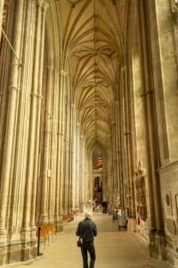 south aisle of nave