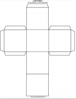 Printable Cube Pattern or Template